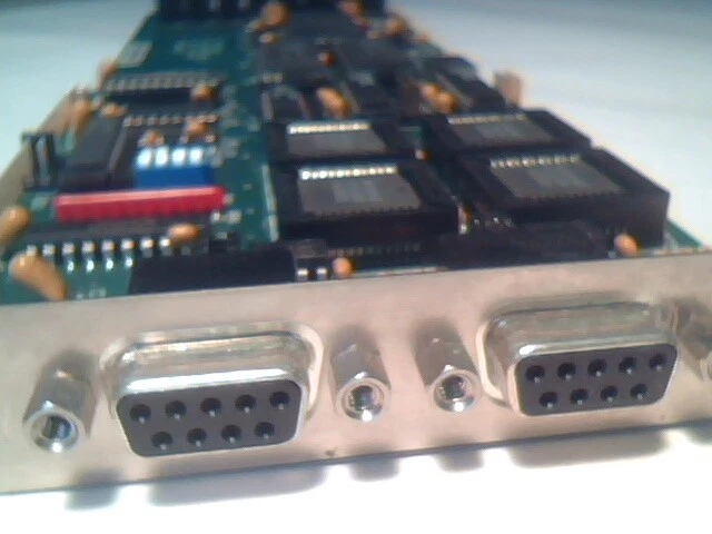 ANC-9884 Multifunction Card for ASC Video Corp edit PC16550DV CP82C59A RD2N-IU - image 3