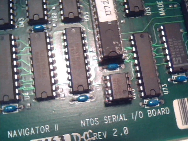 Sabtech Industries Navigator II NTDS Serial I/O Board rev 2.0 1991 - image 4