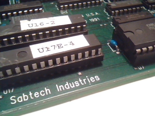 Sabtech Industries Navigator II NTDS Serial I/O Board rev 2.0 1991 - image 5