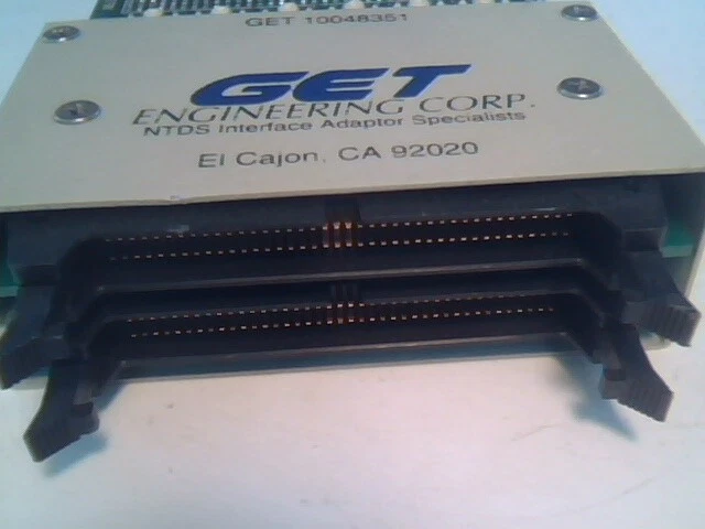 G.E.T. GET Engineering S-BUS Card 10048301 NTDS SBUS Parallel Interface Adaptor2 - image 8
