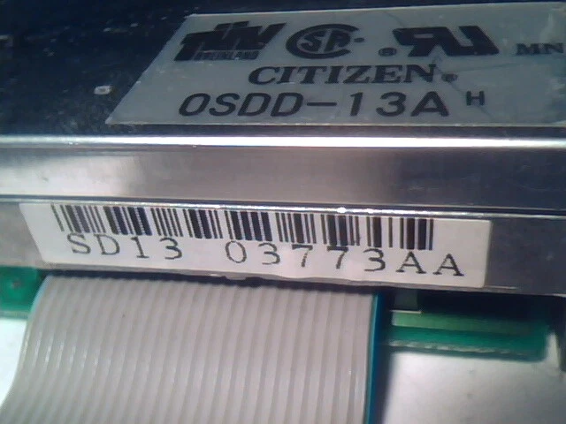 Citizen OSDD-13A Floppy Drive 3.5" 720K for Toshiba Laptop - image 3