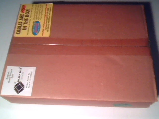 IN BOX* BlackBox BLACK BOX IC456A-R4 CONVERTER RS-232/RS-422 with CABLES