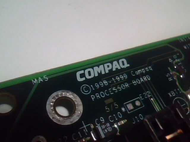 Pentium Motherboard Slot1 Compaq HP Deskpro 164483-001 Intel BX 010582-101 AGP - image 10