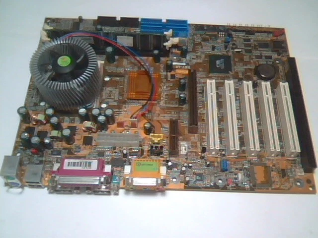 Motherboard Athlon Duron DFI AK74-EC revA2 SocketA 462 AMD AMR ISA universal AGP