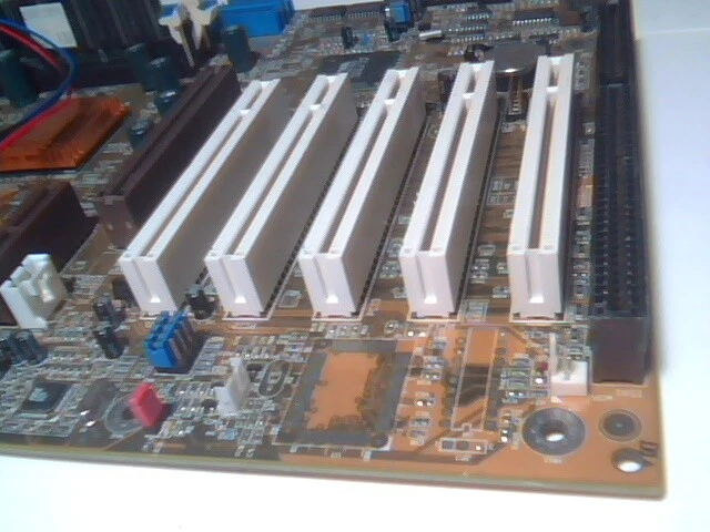 Motherboard Athlon Duron DFI AK74-EC revA2 SocketA 462 AMD AMR ISA universal AGP - image 3
