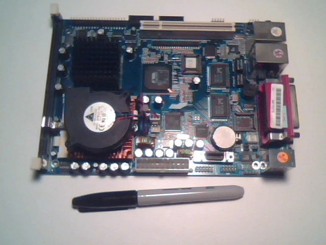 Motherboard SBC P3 Socket370 MBM-865VA-110 Formosa EPIC EBX Tiny Dual LAN - image 3