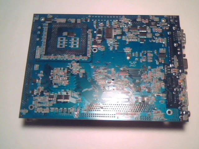 Motherboard SBC P3 Socket370 MBM-865VA-110 Formosa EPIC EBX Tiny Dual LAN - image 4