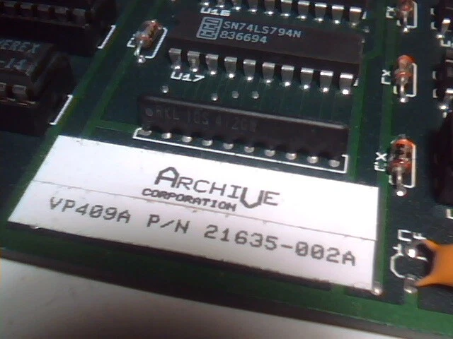 IBM PS/2 MCA MicroChannel QIC Tape Controller Card Archive VP409A Everex - image 5
