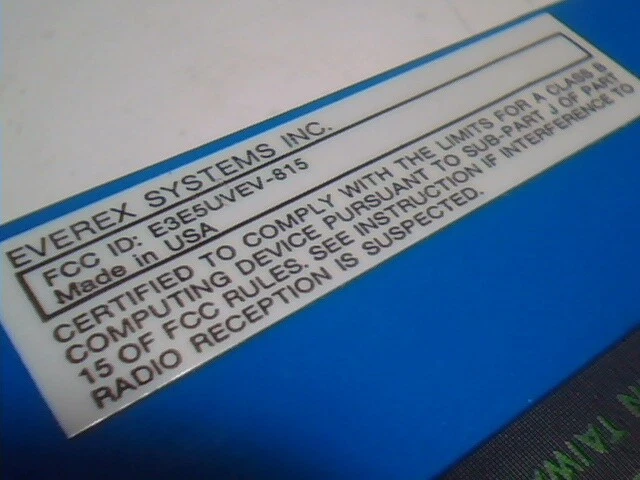 IBM PS/2 MCA MicroChannel QIC Tape Controller Card Archive VP409A Everex - image 7