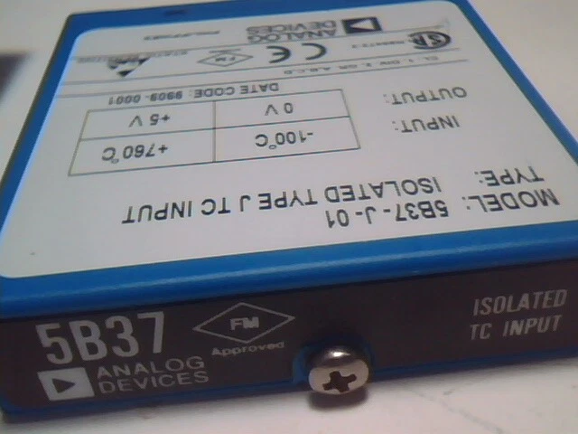 * BRAND NEW * ANALOG DEVICES 5B37-J-01 ISOLATED TYPE J TC INPUT MODULE 5B37J01 - image 5