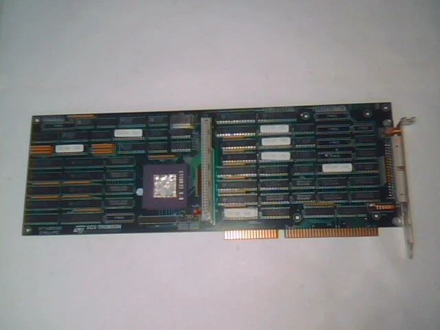 SGS-THOMSON ST18932 DSP CPU chip EMU-PC 16-bit ISA card ES sample Sound Blaster