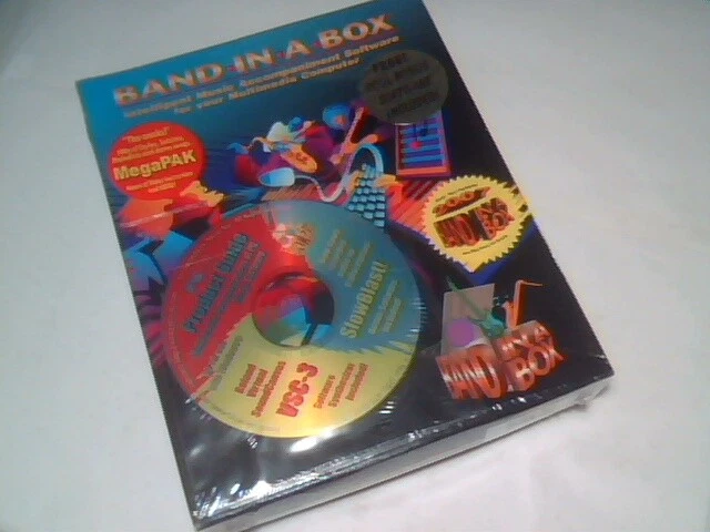 PG Music Band In A Box 2007 Mega Pak for Windows BRAND NEW SEALED NIB Win95