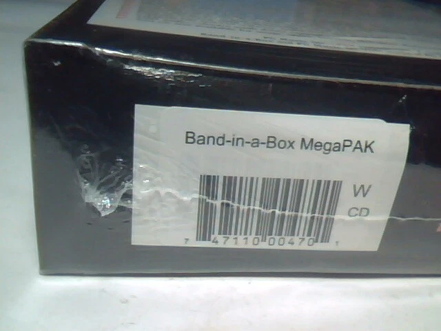 PG Music Band In A Box 2007 Mega Pak for Windows BRAND NEW SEALED NIB Win95 - image 3