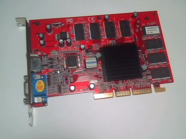 AGP Video Graphics Card Gainward GF2 MX-400 Geforce 2 MX400 64MB S-Video RCA 4X
