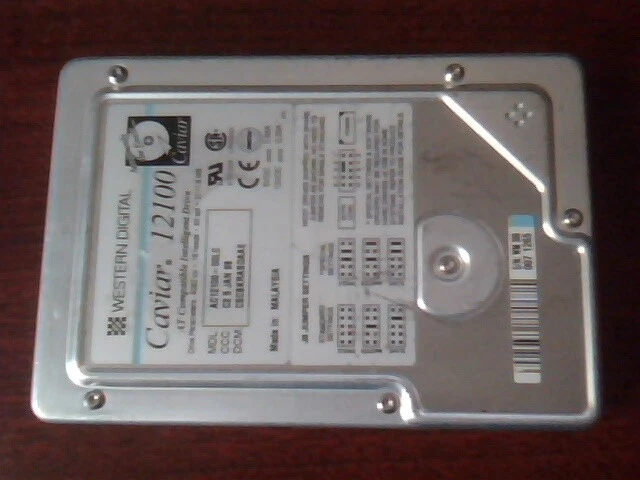 Hard Drive IDE Disk Western Digital Caviar 12100 AC12100-00LC CSCBKRABOAAE - image 2