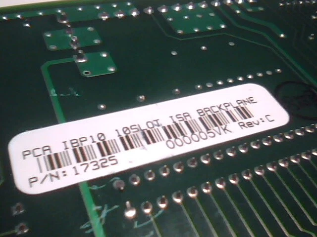 Texas Microsystems 17325 IBP10 IBP-10 passive backplane 10 ISA slots 1994 - image 10