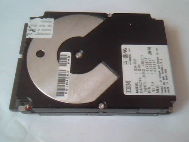 Hard Drive IDE Disk IBM DSAA-3360 364MB 84G3475 82G5927 D60957