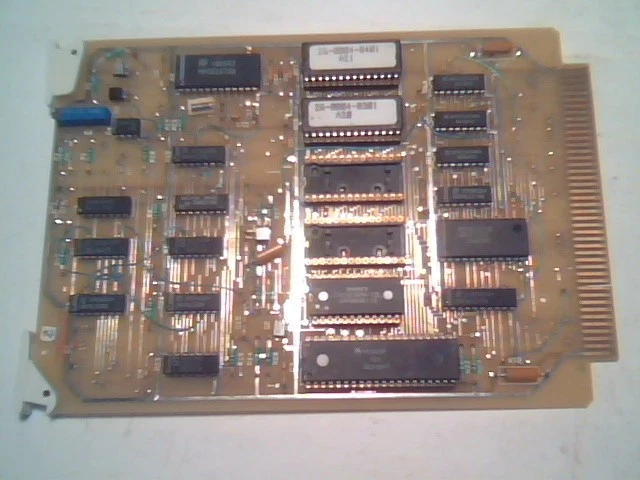 6809 SBC Card 1989 MC6809P vintage CPU on 86-pin card Z80 CPM - image 2