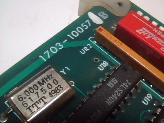 128 keyboard C/D Controller 1703-10057 on 110-pin card 8405A NEC D8741AD - image 4
