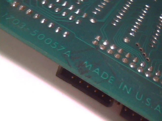 128 keyboard C/D Controller 1703-10057 on 110-pin card 8405A NEC D8741AD - image 8