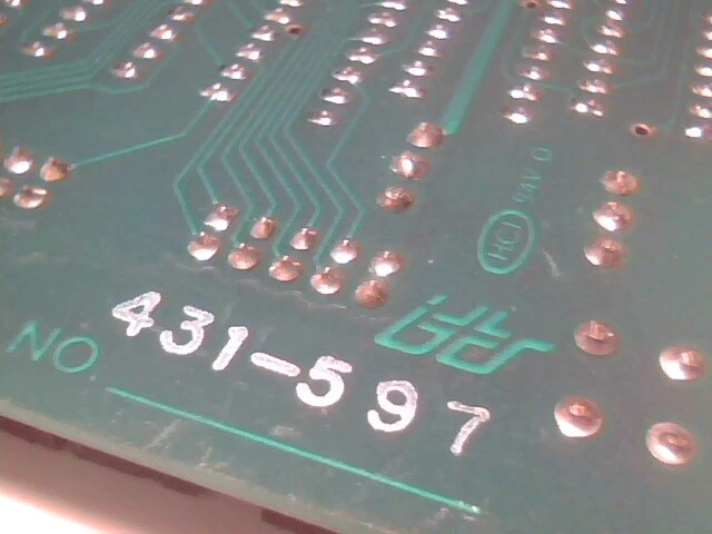 128 keyboard C/D Controller 1703-10057 on 110-pin card 8405A NEC D8741AD - image 9