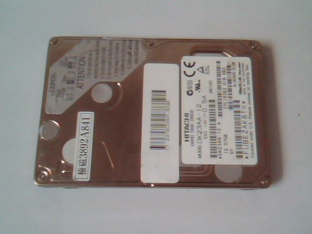 2.5 Hard Drive IDE Disk Hitachi DK23AA-12 SH201-A773 AK100
