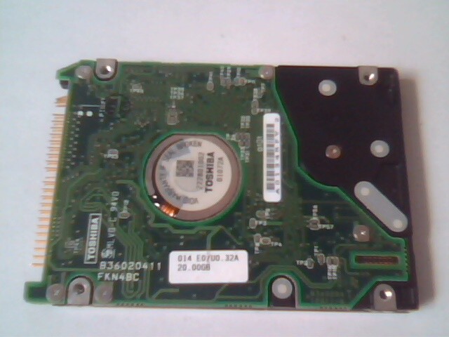 2.5 Hard Drive IDE Disk Toshiba MK2016GAP HDD2154 B ZE01 T 20GB - image 4