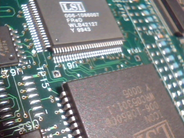 Pentium Socket7 Motherboard LSI Logic Intel 430HX DP83905AVQB SCSI RAID - image 8