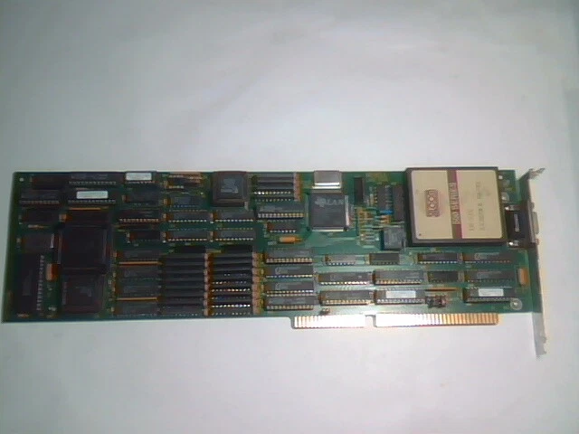 Novell LANZ-TR416 vintage ISA NIC network card SILCOM 500 series LH-525 1992