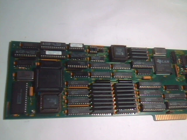 Novell LANZ-TR416 vintage ISA NIC network card SILCOM 500 series LH-525 1992 - image 3