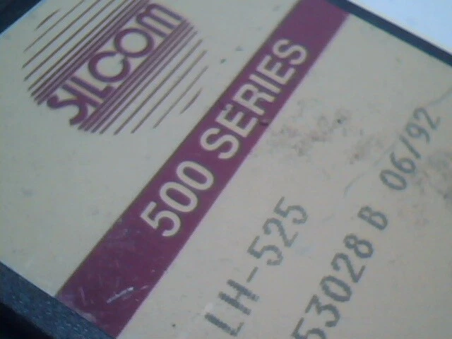 Novell LANZ-TR416 vintage ISA NIC network card SILCOM 500 series LH-525 1992 - image 6