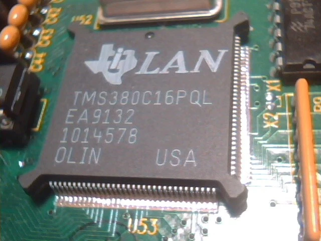 Novell LANZ-TR416 vintage ISA NIC network card SILCOM 500 series LH-525 1992 - image 8