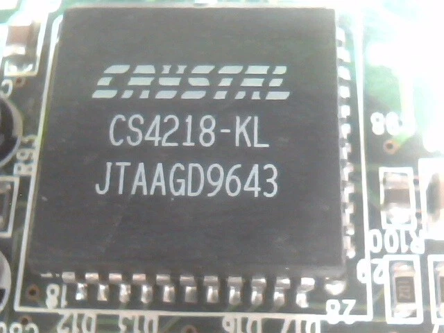 ISA Sound Card U3986V3 Crystal CS4218-KL MACH211 vintage MWAVE - image 6