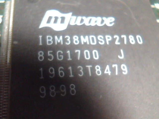 ISA Sound Card U3986V3 Crystal CS4218-KL MACH211 vintage MWAVE - image 7