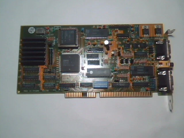 Vintage Video TV ISA Card VGA SVGA LifeView Animation JM2LV-001 Win95 SAA 9051