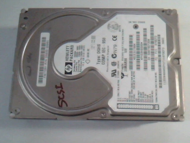 Hard Drive Disk SCSI Hewlett Packard HP D5039 D5039-60001 SCA-80 DGHS 59H6609
