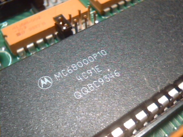 VARIAN POLY CPU 68000 card 1993 03-915605-01 Rev4 - image 3