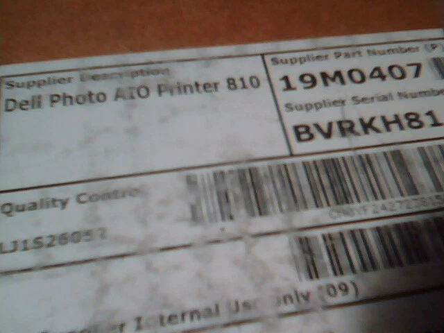 * BRAND NEW * Dell 810 All In One Inkjet Printer MultiFunction Photo USB 0YF243 - image 6