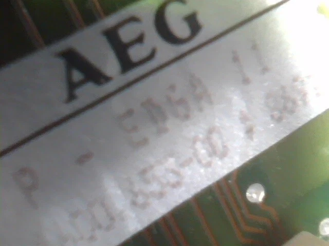 Siemens AEG P-EDGA 32.1600.653-00 1991 vintage full-length 16-bit ISA Card - image 3