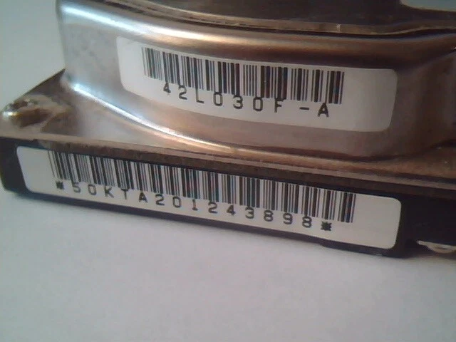 Hard Drive IDE Fujitsu MPE3064AT CA05367-B321 2000-06 YTIN 601-0308 - image 3