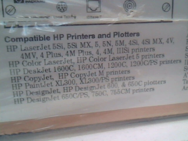 HP JetDirect Card Print Server J2552A ETHERNET LOCALTALK (J2550A) - image 6