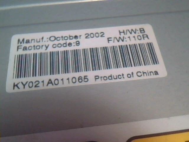 CyberDrive CyberMAX CD-ROM CD-R Drive CD486D 110R 48X 40pin IDE ATA - image 5