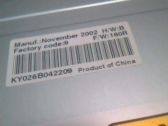CyberDrive CyberMAX CD-ROM CD-R Drive CD486D 160R 48X 40pin IDE ATA - image 4
