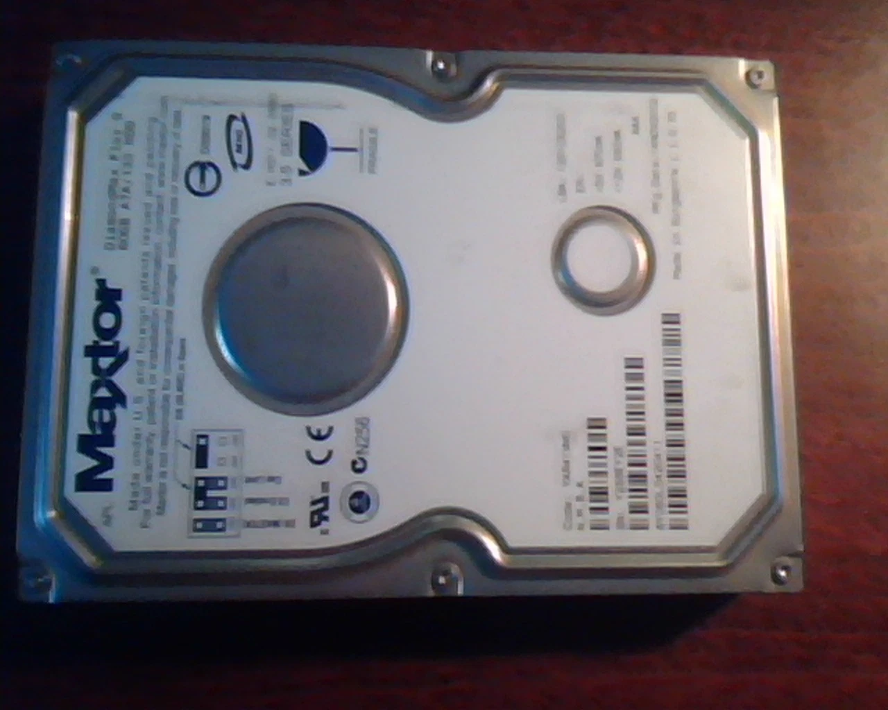 Hard Disk Drive IDE Maxtor DiamondMax Plus 9 60GB 120103200 YAR41VW0 HDD ATA