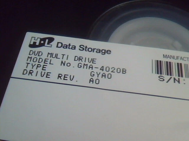 HL Data Storage DVD Multi Drive GMA-4020B A0 GYA0 CD February 2003 - image 2