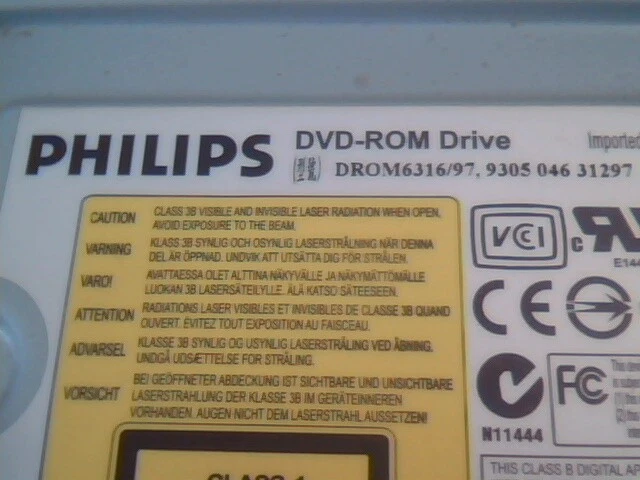 Philips DVD-ROM Drive DROM6316/97 June 2006 BenQ CD - image 2
