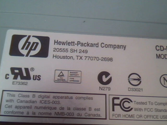 HP CD-RW/DVD-ROM Drive SOHC-4832K Rewritable 352606-ED0 April 2004 - image 2