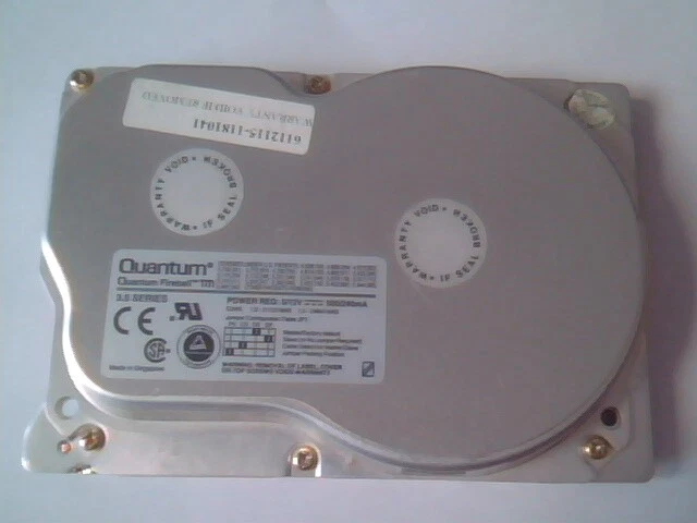 IDE Hard Disk Drive Quantum Fireball TM TM12A012 01B 1280AT ATMB 1TG0