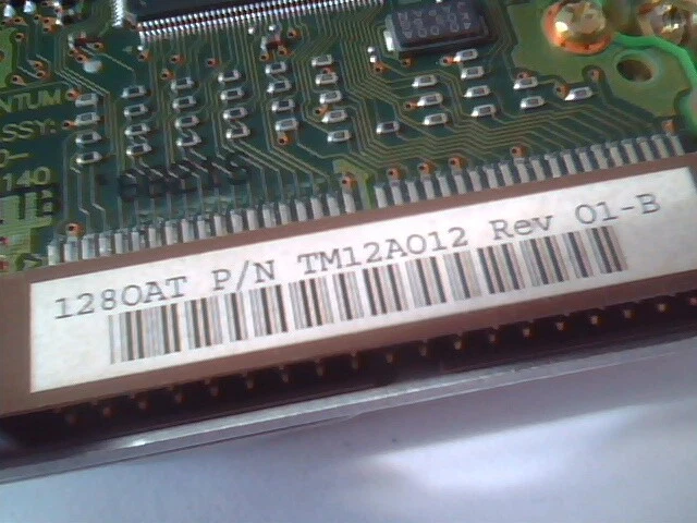 IDE Hard Disk Drive Quantum Fireball TM TM12A012 01B 1280AT ATMB 1TG0 - image 4