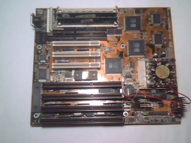 Motherboard Pentium Socket7 MSI MS5122 v1 MS-5122 P54C SI5 SIS AF7C loaded